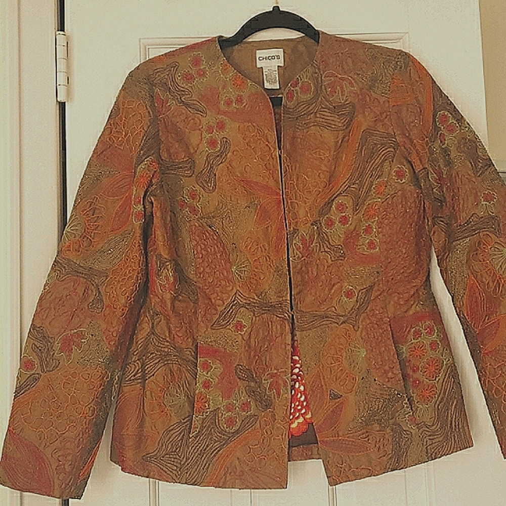 CHICO's  Jacket Sz 0